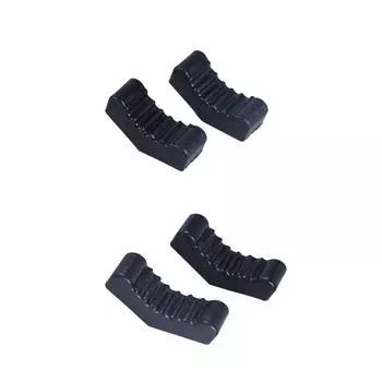 Подставка для домкрата для автомобиля, резиновая накладка, универсальная защита для крепления, нескользящая накладка для домкрата, подъемный опорный блок, черный