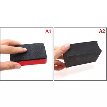 Car Magic Clay Bar Pad Обеззараживающий губчатый блок Очиститель Очищающий ластик