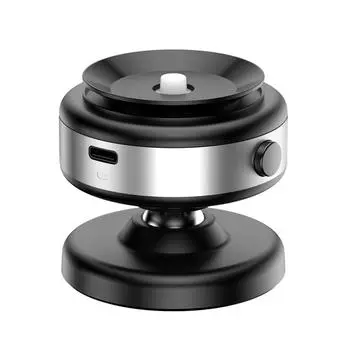 Car Magnetic Phone Holder 360° Rotating Aluminum Alloy for Car Dashboard DE чёрный