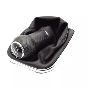 Автомобильный рычаг переключения передач, 5/6 скоростей, чехол для чехла, пылезащитный чехол для рычага переключения передач, искусственная кожа, 12 мм 23 мм для VW Mk4 Golf 6 12