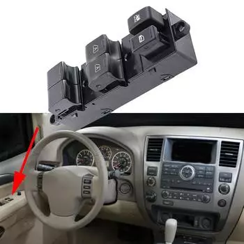 Car Master Power Window Switch Lifter Control для Nissan Armada 2004-2008 Titan 2004-2015 Pathfinder Armada 2004 25401-ZT10A CHINA
