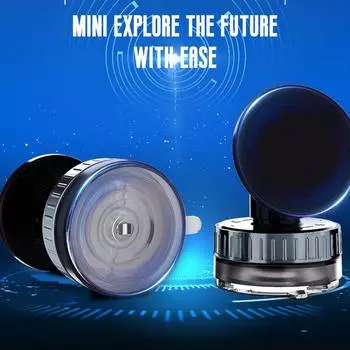 Автомобильный держатель для мобильного телефона 2024 Новый магнитный кронштейн автомобильная присоска универсальная поворотная на 360° навигационная поддержка для автомобиля/спортзала/зеркала чёрный