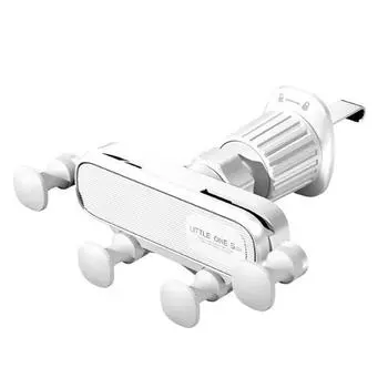 Автомобильный держатель для мобильного телефона Gravity Air Vent Universal Mount 360 Rotation Auto Grip белый