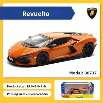 Car Model Alloy Revuelto Toy With Hinged Doors And Light Features
