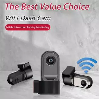 Car Monitor Camera High-Definition Inside Car Parking Monitor 120-Degree Wide Lens Car Driving Recorder Camera Park Monitor For AC