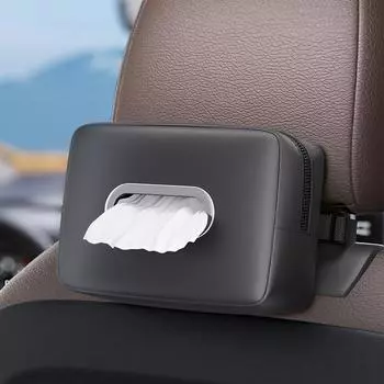 Car Napkin Holder Car Seat Tissue Paper Dispenser Tissue Box Cover Keep Car Tidy & Seatback Tissue Box Convenient Stylish Tissue