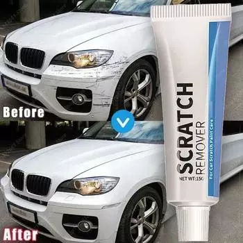 Car NEW Scratch Remover Car Polishing Paste With Sponge Car Body Paint Care Remove Scratch Repair Broken Paint Smooth Car Body