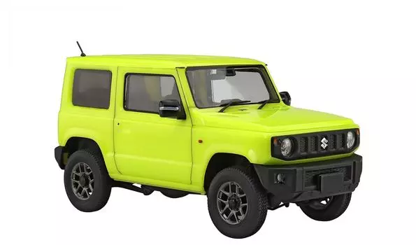 Автомобиль NEXT Series Suzuki Jimny JB64 Пластиковая модель 1/24 №17 (XC/Кинетический желтый)