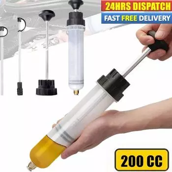 Car Oil Fluid Extractor Automotive Pump Dispenser Syringe Filling Transfer Tool Air 200ml Fuel Bottle Extraction Auto Hand K5O0