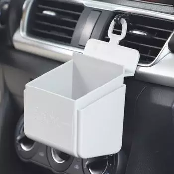 Car Organizer Box Multifunctional Automotive Organizer Case Portable Fashionable Storage Box Car Organization Accessories For чёрный