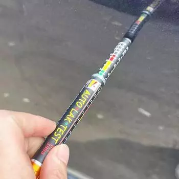 Тестер толщины автомобильной краски измерительный прибор калибр авто краски автомобильный краш-тест тестер краски с магнитным наконечником весы чёрный