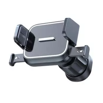 Car Phone Holder 360-Degree Rotation Air Vent Mounting Automatic Clamping Phone Support Lightweight Car Vent Phone Mount чёрный