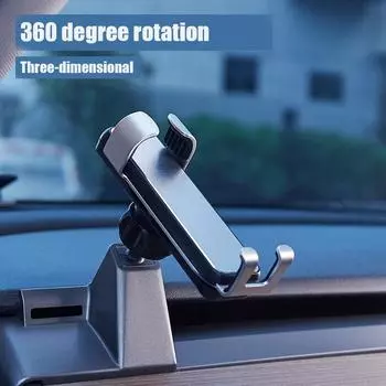 Car Phone Holder Air Outlet Mount Mobile Phone Holder GPS Display Bracket Model3 Accessories for Tesla Model 3 Three чёрный