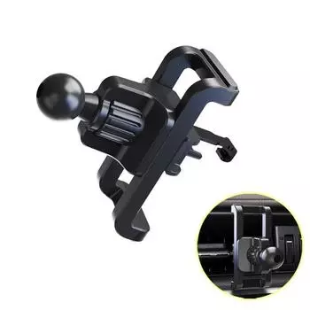 Автомобильный держатель для телефона с зажимом для воздуховода, шаровая головка, магнитная присоска, гравитационные подставки, аксессуары, автомобильный кронштейн для зарядки сотового телефона