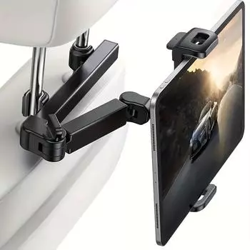 Car Phone Holder Auto Mobile Smartphone Cell Bracket Vehicle Mount Stand Support For iPhone Tablet Mount Headrest Stand New 2025 чёрный