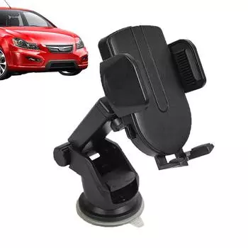 Car Phone Holder Suction Mount Flexible Car Phone Holder Mount Dash Phone Holder For Car Anti-Slip Dashboard Cell Phone Holder синий