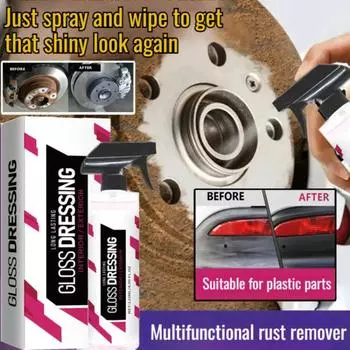 Car Plastic Restorer Polishing Cleaner Back To Gloss Ceramic Coating Spray Tire Renewal Wax Auto Panel Interior Refurbish Tool