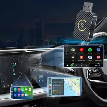 Car-play и Android Auto беспроводной адаптер адаптер беспроводной адаптер прочное беспроводное подключение