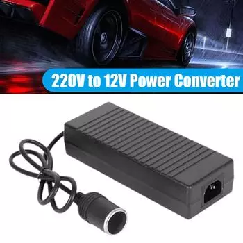 Car Power Adapter AC To DC Converter 110/240V To 12V 160W Plug Transformer Socket Supply Cigarette Female Power Auto Accessory