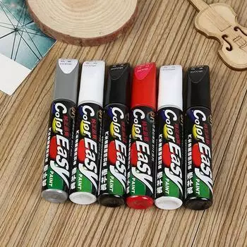 Car Professional Paint Non-toxic Permanent Water Resistant Repair Pen Scratch Repair Tool Touch Up Clear Coat Applicator чёрный