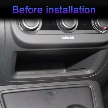 Car QI Wireless Charger fast charging plate phone holder wireless phone charger For Volkswagen Tiguan 2014 2015 2016 2017 2018