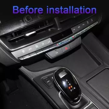 Car QI wireless charger fast charging plate phone holder wireless phone charger For Cadillac CT5 2020 2021 Car induction charger