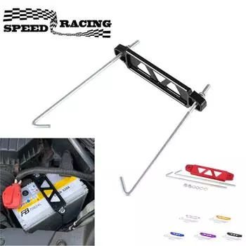 Car Racing Battery Tie Down Hold Bracket Compatible For Honda Civic EG DEL SOL S2000 Acura Integra Car Accessories BT-1005 золотой