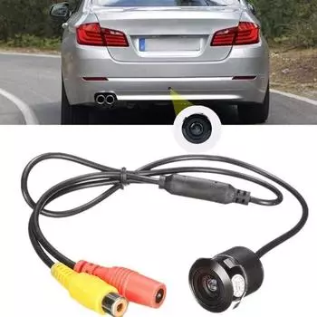 Car Rear View Camera 18.5 Night Vision Reversing Auto Parking Camera IP68 Waterproof CCD LED Auto Backup Monitor HD Image 12V