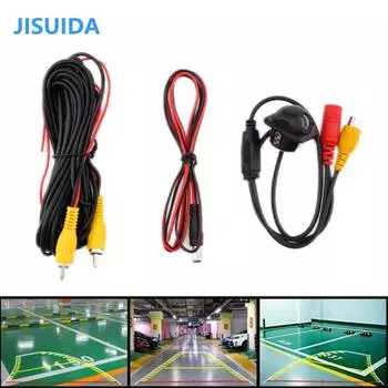 Car Rear View Camera Night Vision Reversing Auto Parking Camera IP68 Waterproof CCD Auto Backup Monitor 170 Degree HD Image