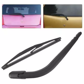 Car Rear Wiper Blades Arm Set Windshield Parts Windscreen Kit Replacement Automotive Accessories For Suzuki Alto 2009 - 2014 чёрный