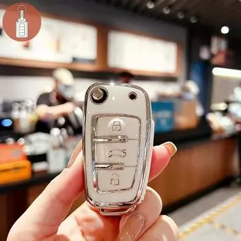 Car Remote Key Case Cover Protect Shell Fob For Chery ARRIZO7 E3 E5 A3 A5 Tiggo 2 3 5 3X Fulwin2 Eastar Little Ant Airyze Ruihu чёрный