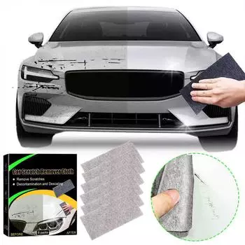 Car Scratch Nano Shine Cloth Car Polish Cleaner Water Spots Scratch Remover Easy Repair Paint Car Tools
