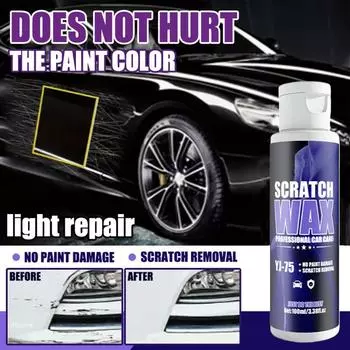 Car Scratch Repair Agent 100ml Car Scratch Polishing Remover Polish Scratch Care Scratch Remover Car Wax Long-lasting Fast Deep CHINA
