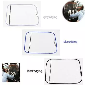 Car Seat Back Protector Footprint Safely Easy To Clean Pe Film Car Accessories Car Interior Seat Mat Anti Child Kick Durable