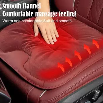 Car Seat Cover Flannel Car Seat Cushion Car Seat Protector Non-slip Auto Interior Accessories