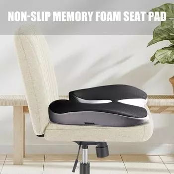 Car Seat Cushions For Driving Supportive Foam Auto Seat Cushion Breathable Driver Seat Cushion For Short People Comfortable Seat Russian Federation