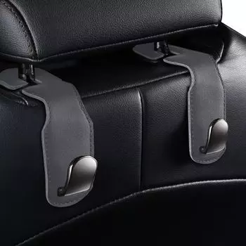 Car Seat Hook, Car Hook, Headrest Hook, Car Storage Hook, Load Capacity 66.1 lbs