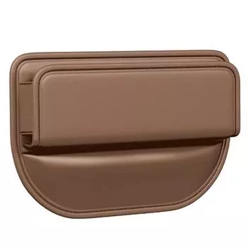 Car Seat Slot Storage Box Car Console Side Storage Organizer Leather Multi-Function Car Seat Crevice Filler Organizer Stuff коричневый