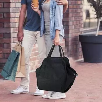 Car Seat Travel Bag Large Capacity Reusable Car Storage Bag Seat Organizer Flexible Portable Car Organization For Shopping Car CHINA