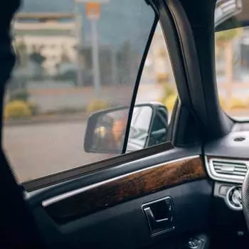 Car Side Window Wiper Strip Rubber Weather Resistant Side Window Wiper Strip Multifunctional Easy Installation Tightly Fit чёрный