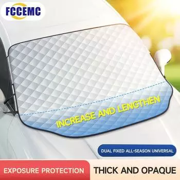 Car Snow Ice Protector Cover Winter Windshield Sunshade For Car Outdoor Summer Car Cover Anti Frost Anti Sun Covers Protection