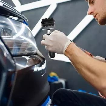 Car Sound Deadening Roller Automotive Soundproofing Compacting Roller Automotive Soundproofing Seam Roller With Rubber Handle чёрный