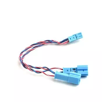 Автомобильный акустический штекерный кабель Y-образного типа для BMW F10 F11 F20 F30 F32 1 3 5 серии акустический адаптерный кабель Y-образного типа для разветвителя CHINA