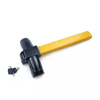 Car Steering Wheel Lock Key Cross-key Pick-proof Anti Theft Device Security Lock