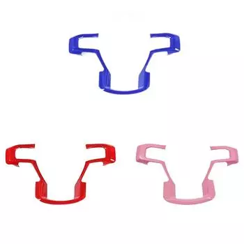 Car Steering Wheel Panel Cover ,Steering Wheel Button Frame Cover Decor,Professional Replaces Interior Accessory for F350 розовый
