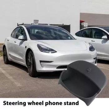 Car Steering Wheel Phone Stand Silicone Cell Phone Mount GPS Navigator Mount Car Phone Holder Car GPS Navigation Bracket чёрный