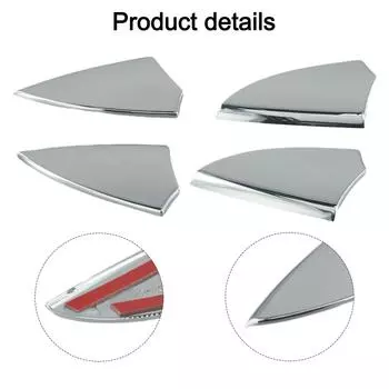 Car Styling Accessories Chrome Door Handle Cover Car Handle Cover Easy Installation High-Quality Materials Secure Attachment CHINA