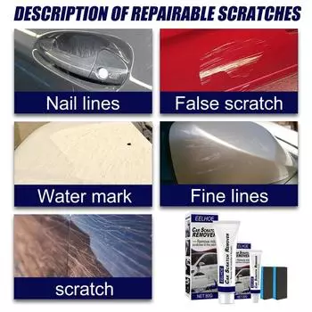 Car Styling Wax Scratch Repair Kit Auto Body Compound Polishing Grinding Paste Paint Cleaner Polishes Care Set Fix Care Set CN
