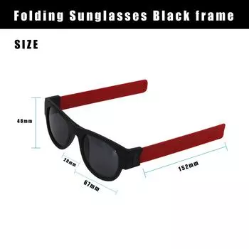 Автомобильные солнцезащитные очки Slap Polarized Slap Bracelet Мужские солнцезащитные очки Slap Folding Sunglasses For Women Wristband Outdoor Sunglass Driving