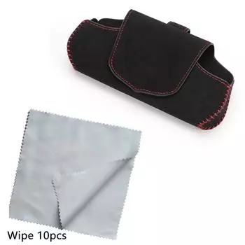 Car Sunglasses Storage Box Save Space Easy To Apply 74g Popular Top Cowhide Fashion Car Glasses Box Multi-function Glasses Case